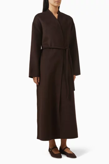 معطف هانتر مزيج صوف