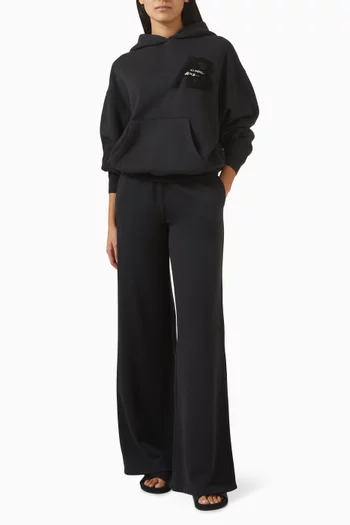 Kacey Monogram Sweatpants in Cotton