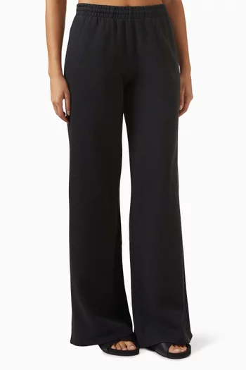 Kacey Monogram Sweatpants in Cotton