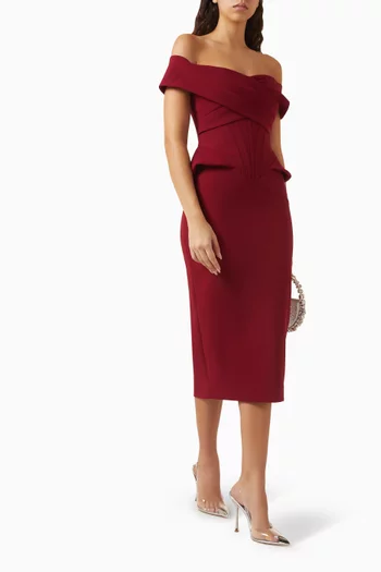 Bethany Peplum Dress