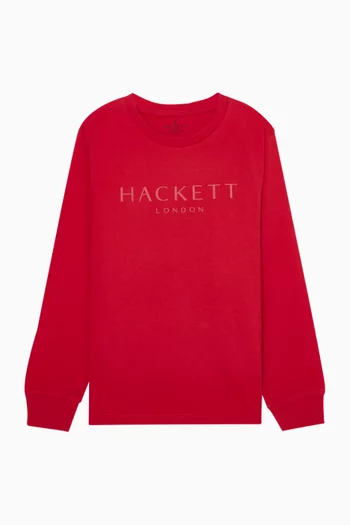 Logo Slim-fit T-shirt in Cotton-jersey