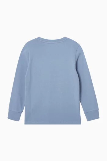 Long Sleeved Graphic Print T-Shirt