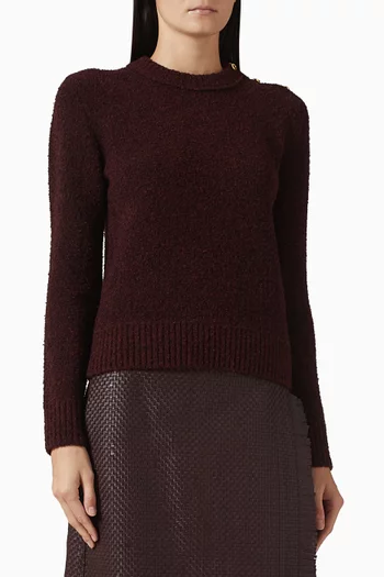 سترة صوف وبوكليه