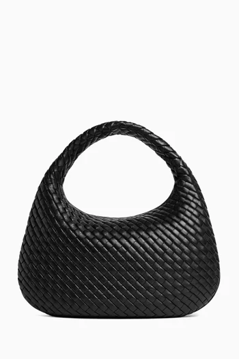 Medium Veneta Top-handle Bag in Intrecciato Leather