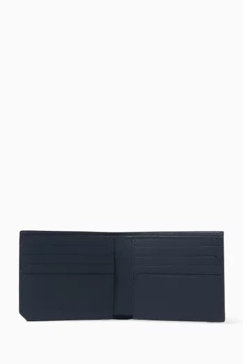 Piccolo Bi-fold Wallet in Intrecciato Calfskin