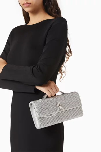 كلاتش أنديامو مرصع بالكريستال جلد