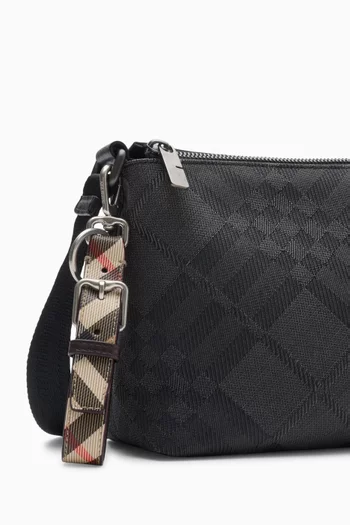 سلسلة مفاتيح برقعة بتصميم مربعات