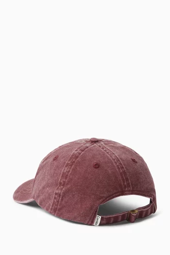 NY NY Script Cap in Cotton