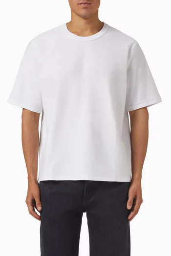 Slub T-shirt in Cotton