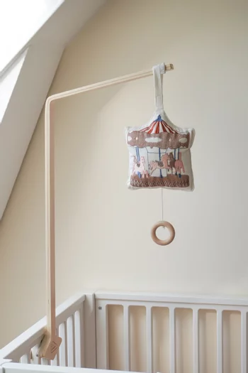 Carousel Music Mobile in Organic Cotton