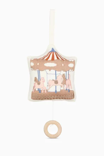 Carousel Music Mobile in Organic Cotton