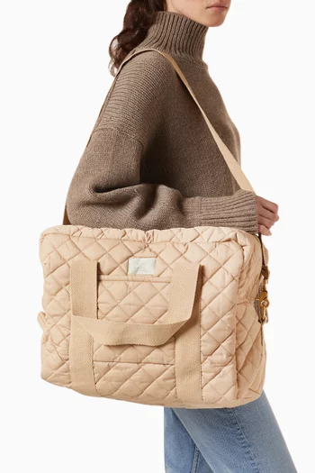 حقيبة مستلزمات أطفال مبطنة