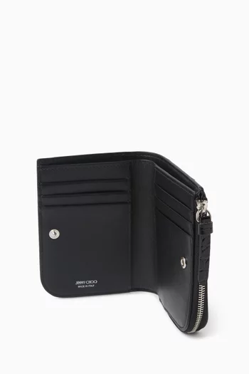 DM Compact Wallet in Leather