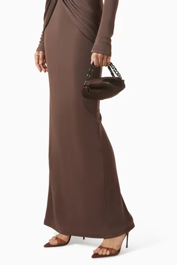 Tiny Nino Tote Bag in Satin