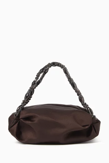 Tiny Nino Tote Bag in Satin