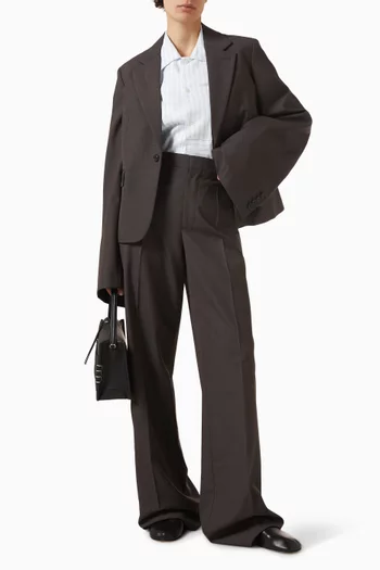 Single-breasted Blazer in Wool