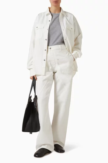 Oversized Shirt in Denim