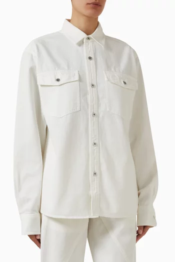 Oversized Shirt in Denim