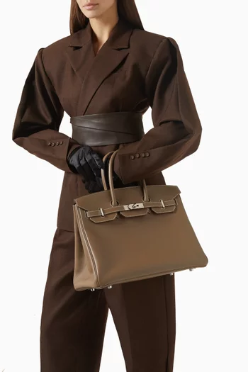 حقيبة بيركين 35 جلد ايبسوم