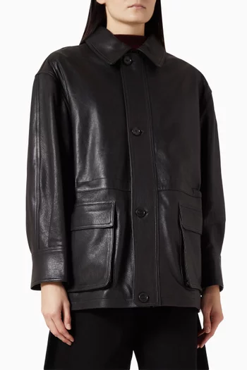 Maeve Jacket in Leather