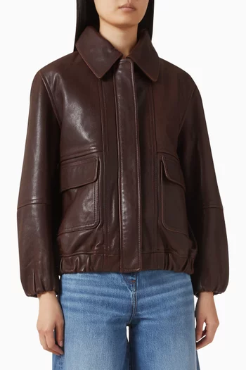 Wyatt Jacket in Leather