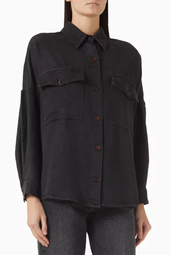 Botaniella Scarf Shirt