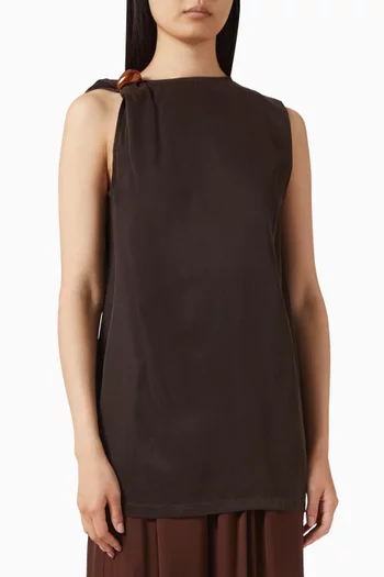 Nami Dress in Cupro-satin