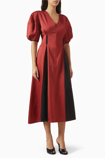 Siam Dress in Linen-viscose