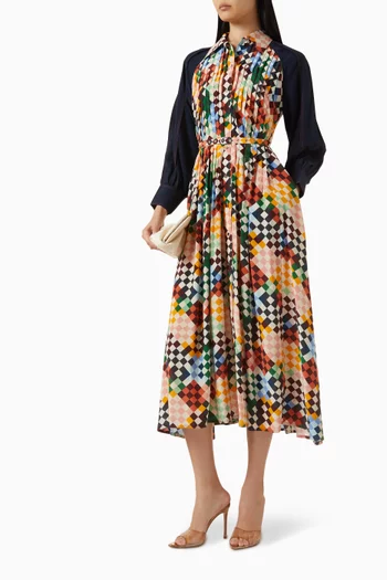 Zahara Printed Dress