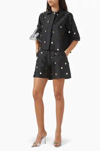 شورت جوليا 2‏ قماش تفتا