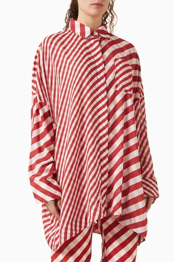 قميص بنقشة مربعات غينغهام مودال