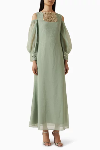 Bead-embellished Dress