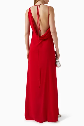 فستان كاسي كريب