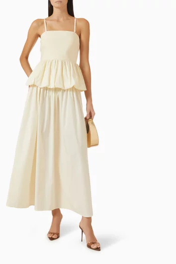 Delia Top & Skirt Set in Crepe