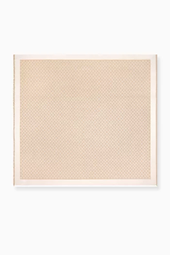 GG Shawl in Wool Silk