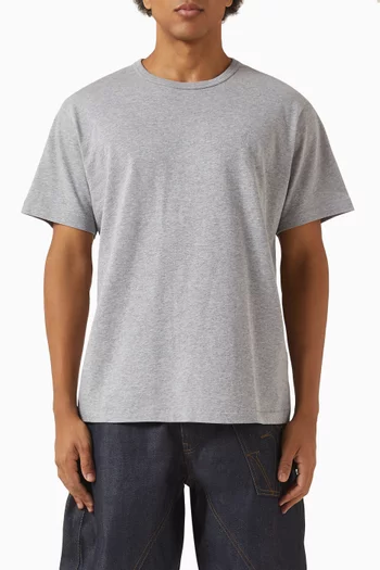 Embroidered Anchor T-shirt in Cotton