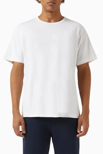 Embroidered Anchor T-shirt in Cotton