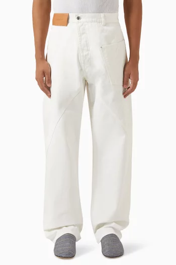 Twisted Workwear Jeans in Denim