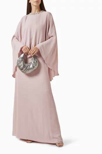 Zeya Embellished Top & Skirt Set