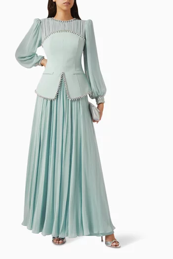 Valencia Peplum Dress