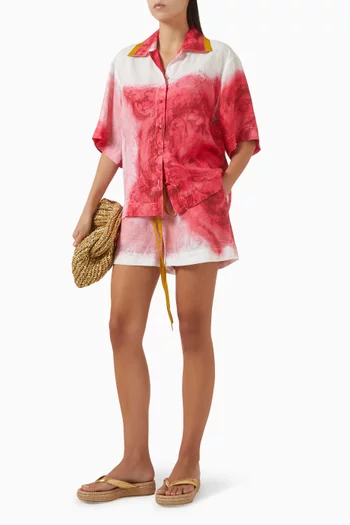 شورت فالنتينا بنقشة