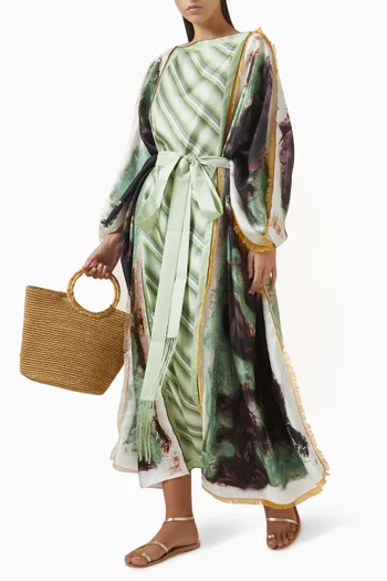 Jasmine Belted Maxi Dress