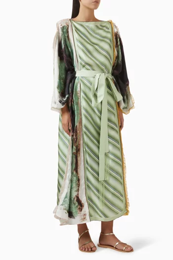 Jasmine Belted Maxi Dress