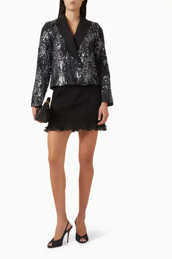 Yassitira Sequin-embellished Blazer
