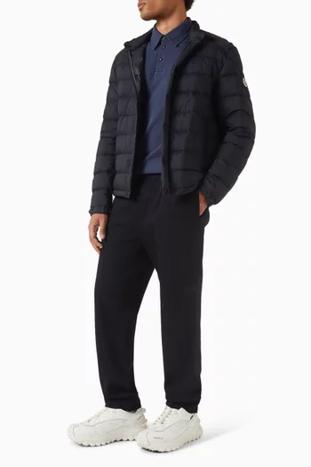 جاكيت سيلفس قصير مبطّن بالزغب