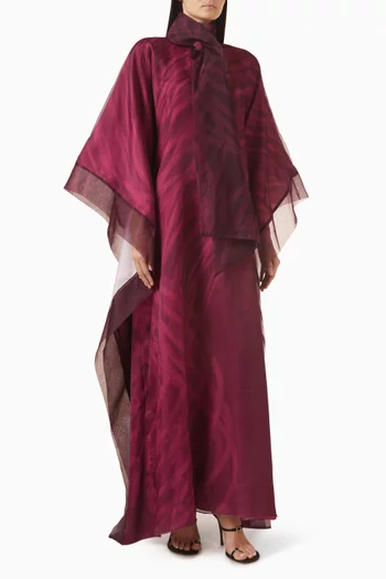 Printed Scarf Kaftan