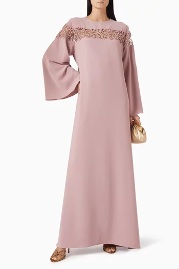 Bead-embellished Kaftan