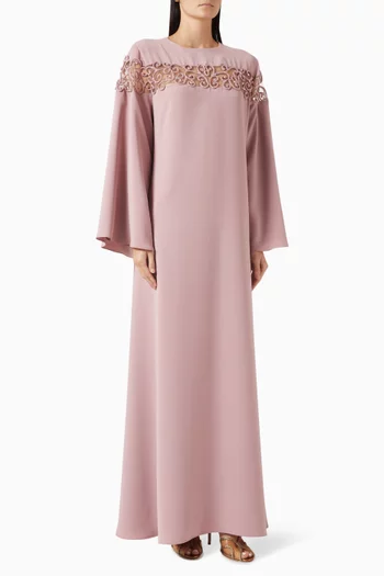 Bead-embellished Kaftan