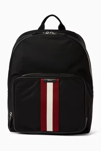 حقيبة ظهر كود نايلون وجلد