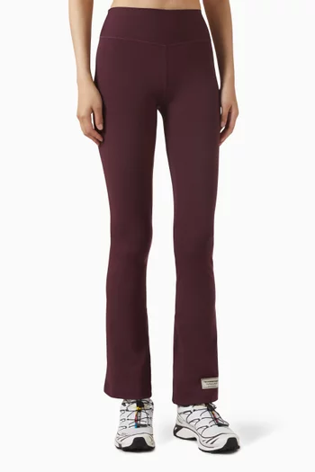 لغينغز بقصة واسعة قماش سوفتسكين مُعاد تدويره